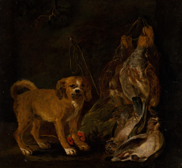 Hunting Still Life with Dog, 1650-1660.