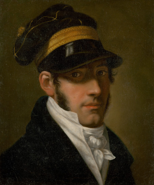 Portrait of a friend, 1810-1815.