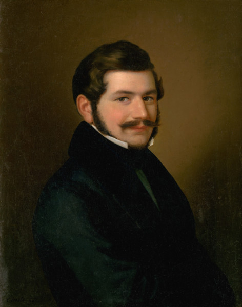 Portrait of Count Barkóczy, 1850-1856. Probably by Johann Peter Krafft.