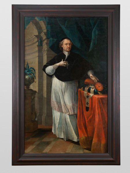 J. Esterházy, 1735. Possibly a portrait of Archbishop Imre Eszterházy of Esztergom-Budapest and