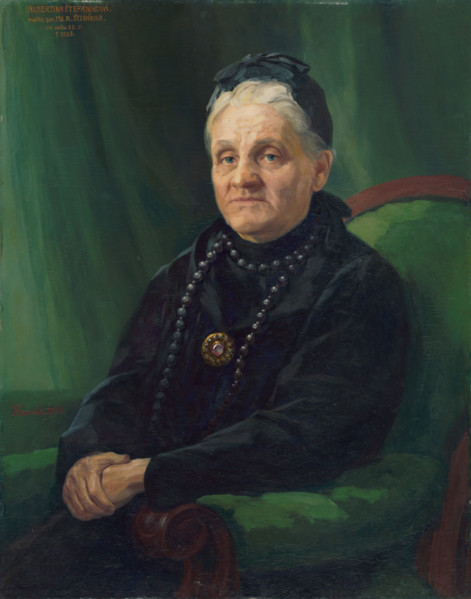 Mother of M. R. Stefánik, 1928.