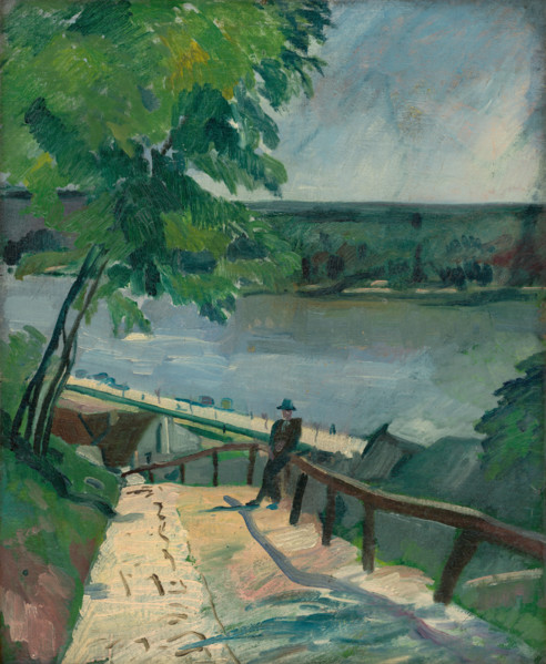 Landscape by the Danube, 1930-1939.