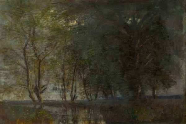 Trees by the Váh, 1870-1900.