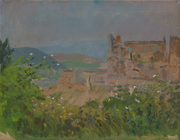 Beckov Castle, 1880-1885.