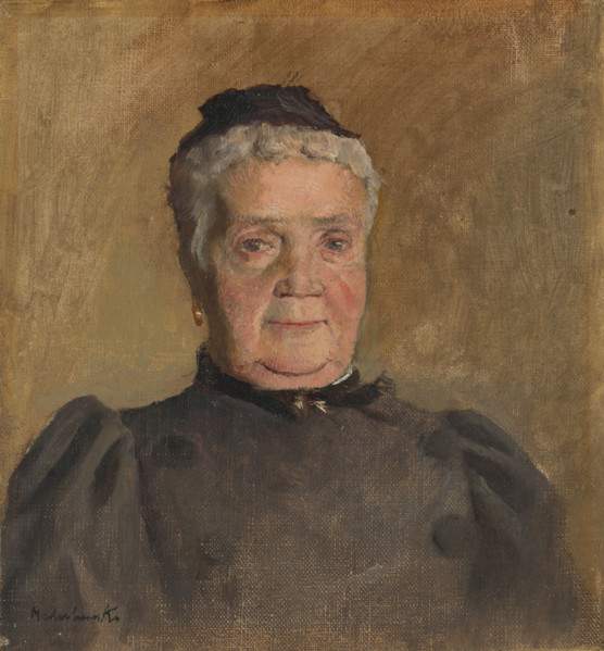 Portrait of Evelin Czóbel, 1880-1900.