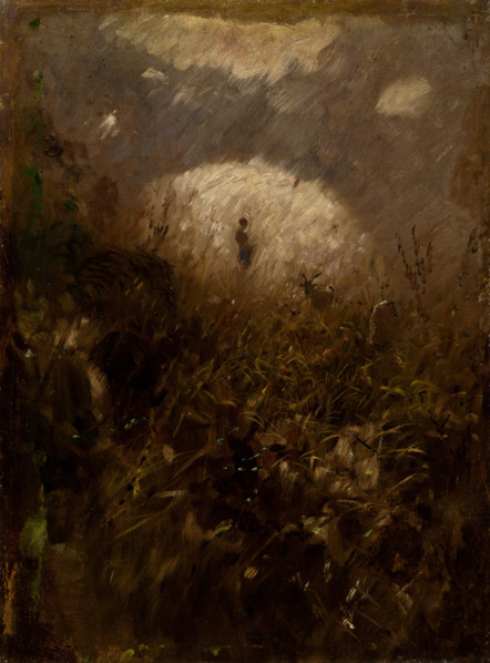 Summer Day. Goatsherd with a Goat, 1895-1897.