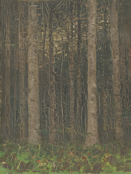 Forest Interior, 1880-1885.