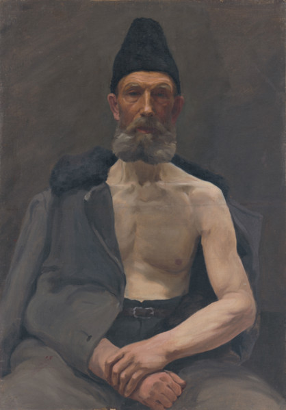 Study of a Russian captive, 1922.