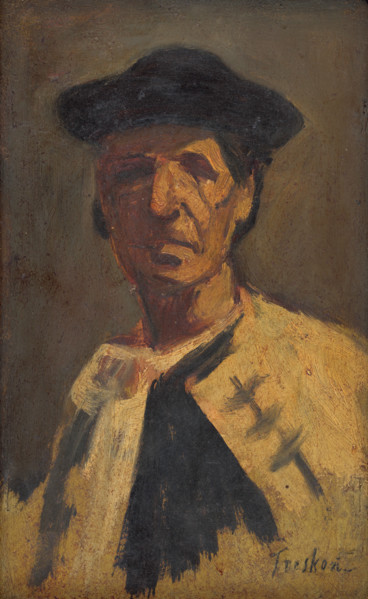 Study of a man from Dlhé Pole, 1922.