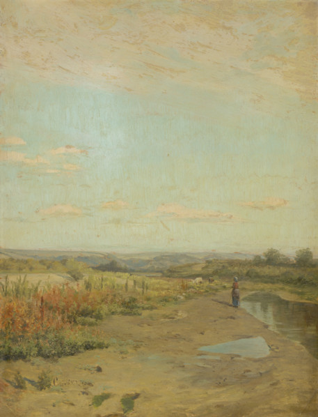 The little shepherdess, 1896.
