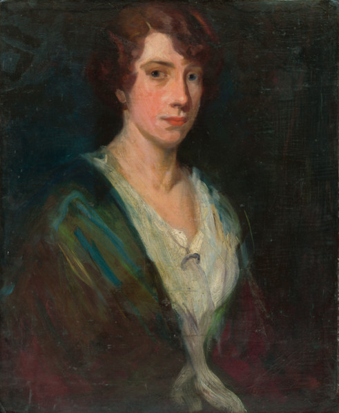 Portrait of the artist's daughter I, 1910-1930.