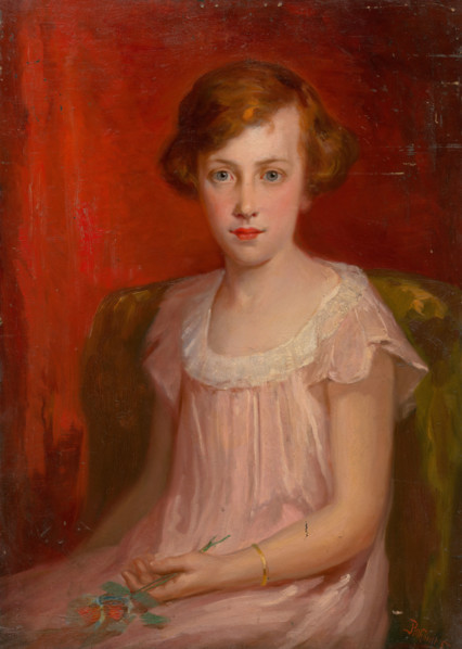 Seated Girl, 1900-1920.