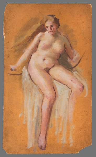 Study for the Painting 'Lady Godiva', 1895-1900.