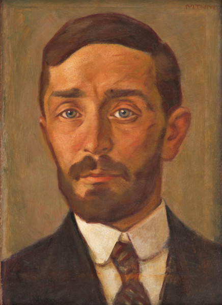 Self-Portrait, around 1920.