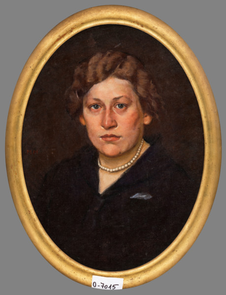 Portrait of a Woman with Beads, 1900-1940.