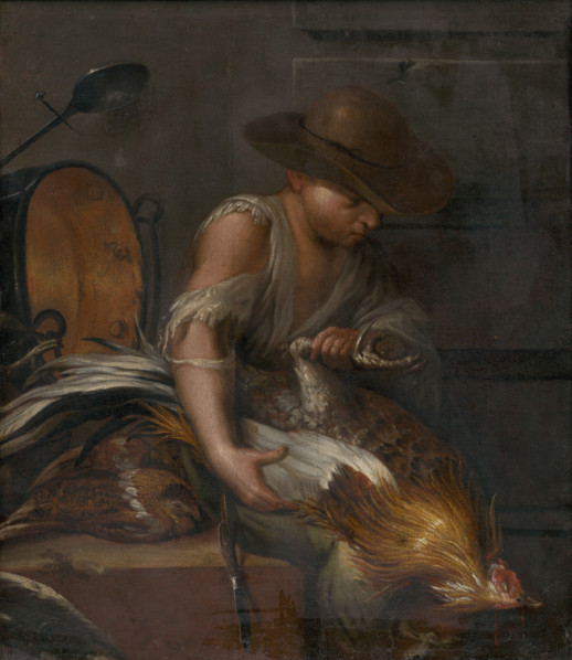 Boy with Poultry, 1600-1800.