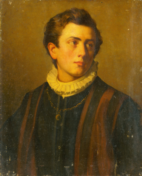 Portrait of a Young Man with a White Starched Collar, 1860-1890.