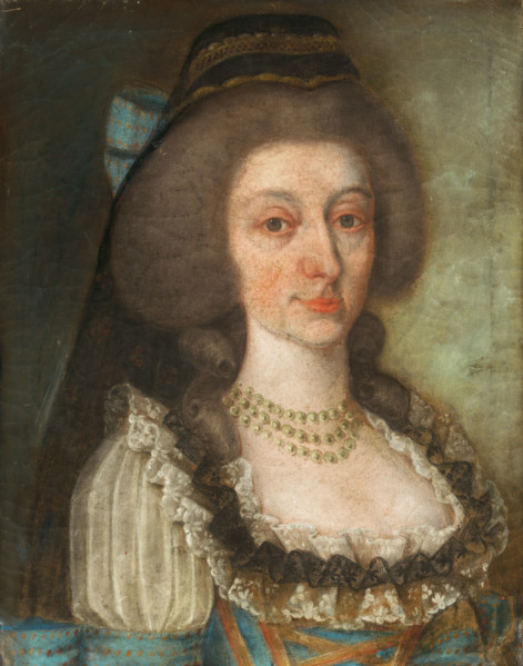 Baroness Josephine Mednyánszky (Portrait of Countess Josephine Eszterházy), around 1792.