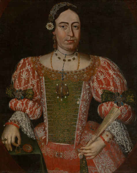 Portrait of Alzbeta Thoma, 1700-1730.