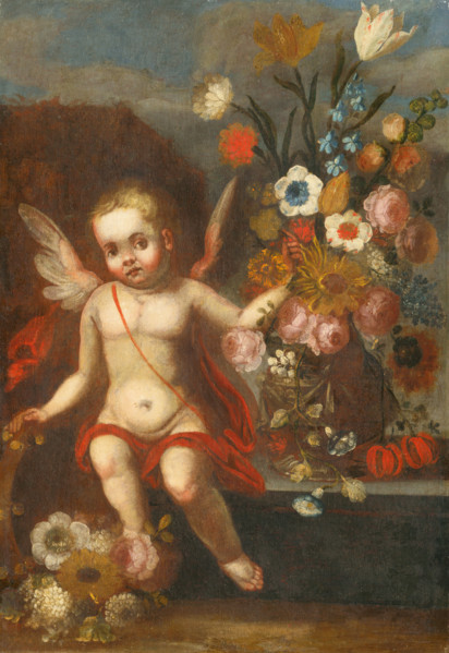 Still Life with Amor II, 1745-1755.