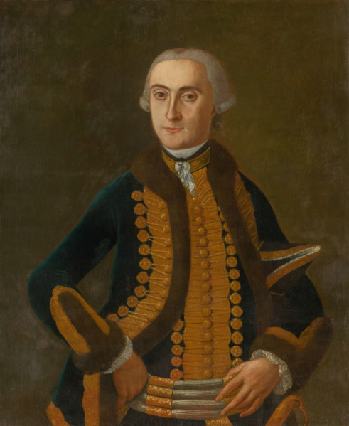 Portrait of L. Berzeviczy, around 1742.