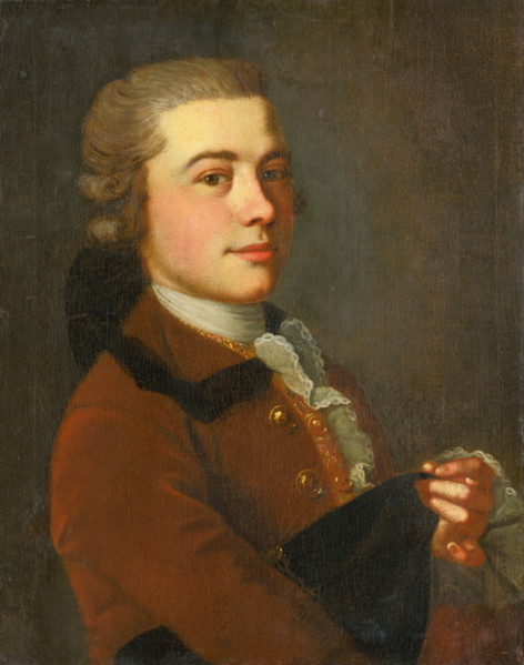 Portrait of an actor in the Berlin Opera, 1750-1770.