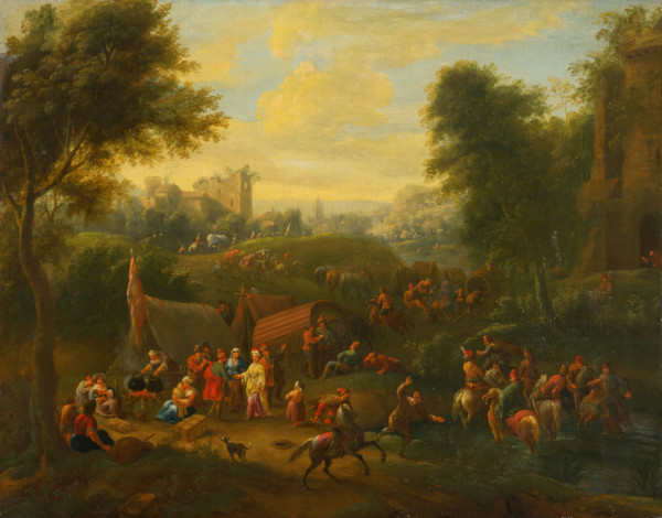 Landscape with Figural Staffage, 1730-1760.