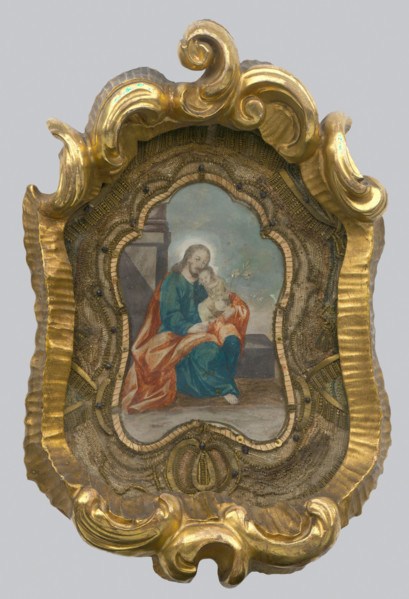 Saint Joseph with Jesus, 18th century.