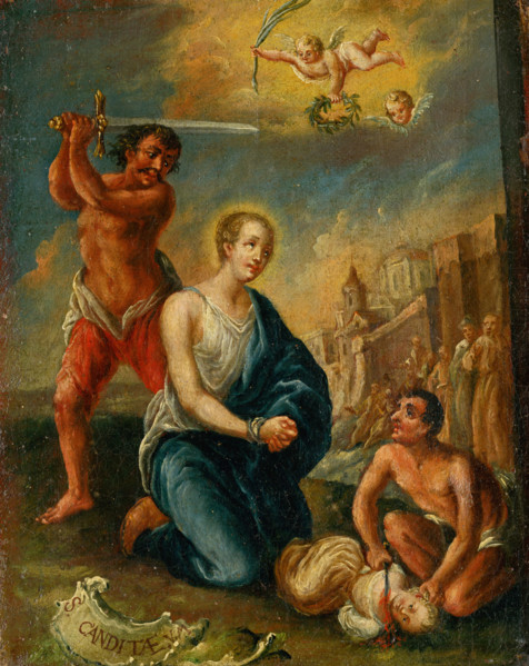 Saint Candida, 1760-1780.