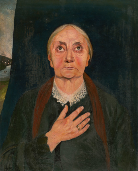 Old Woman at Prayer, 1900.