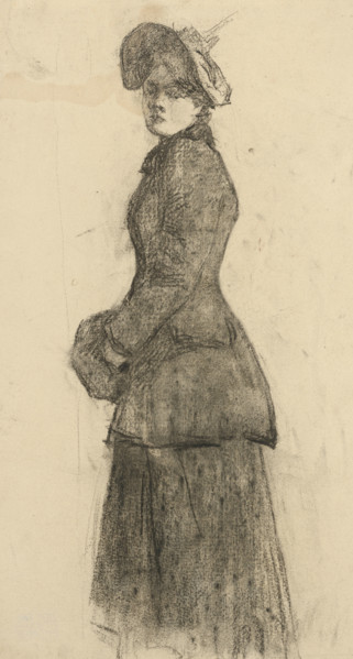Study of a Lady with a Muff, 1888-1893.