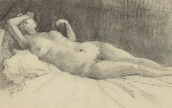 Reclining woman nude, 1924-1927.