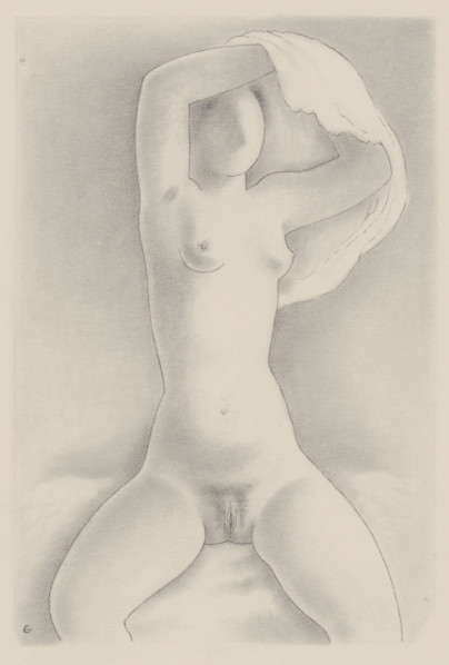Woman with shirt VIII., 1930-1931.