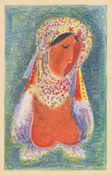 In the Traditional Costume, around 1937.