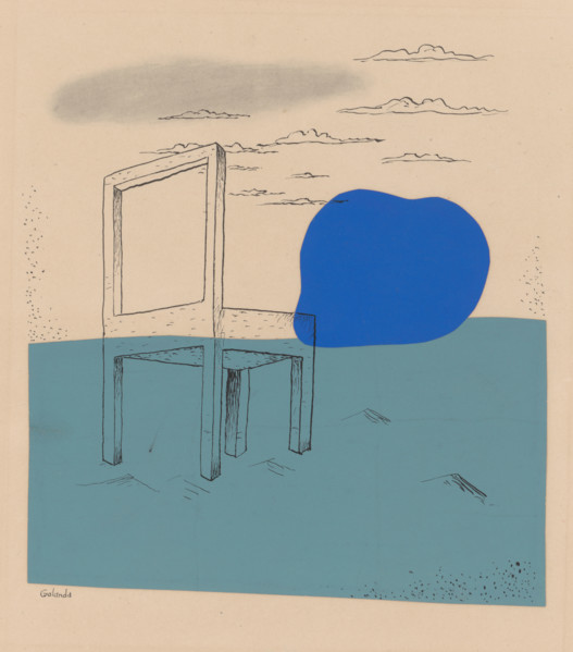 Landscape with a chair, 1929-1930.