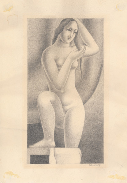 After the bath, 1927.