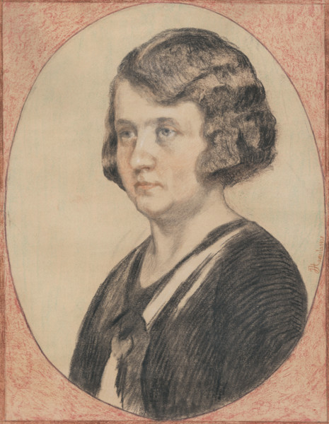 Portrait of Maria Hanulova, 1938.
