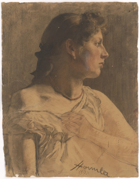 Portrait of a woman, 1893.