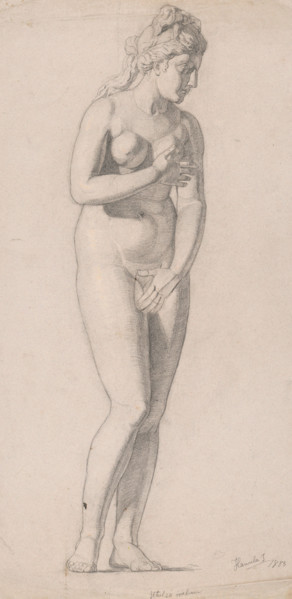 Study of a woman, 1883.