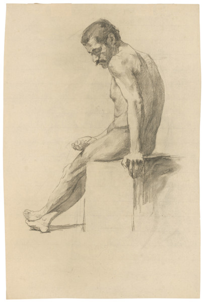 Seated Model I., 1893.