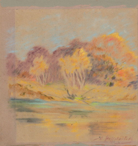 At the Vah River, 1950.