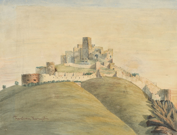 Trencin Castle, 1882.