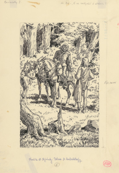 30.-Why aren't you going to leave?, 1953. Additional Info: Illustration for the novel by J