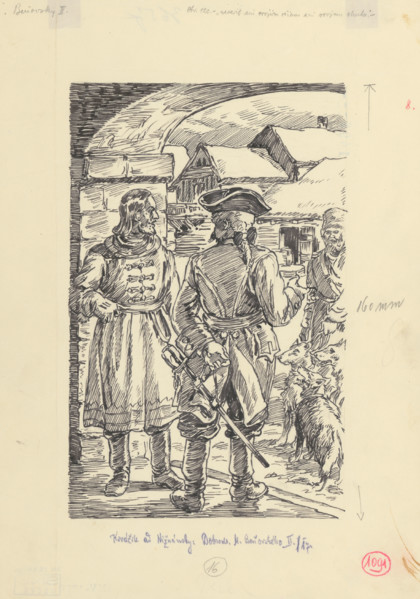 24.- He couldn't believe his eyes or his ears, 1953. Additional Info: Illustration for the novel by