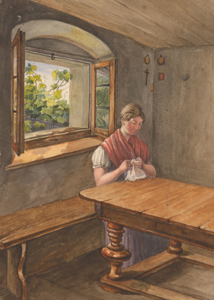 At handwork, 1839-1844.