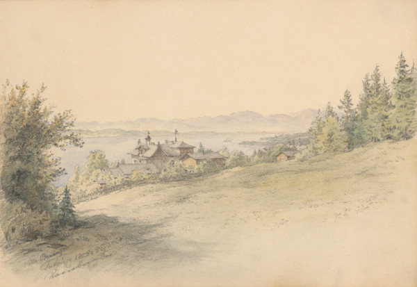 View of the Beringer villa, 1882.