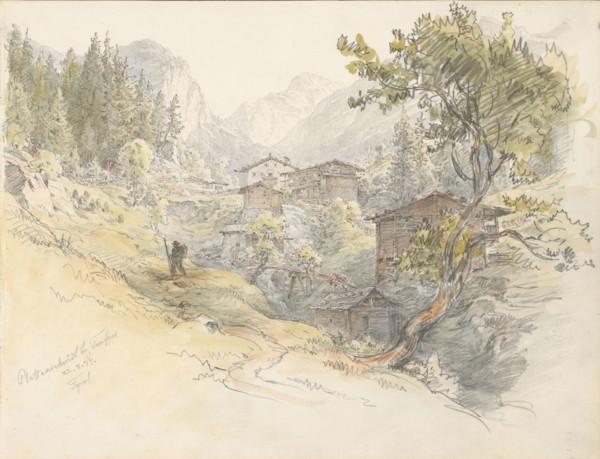 Plattenschmidt near Teufers, 1876.