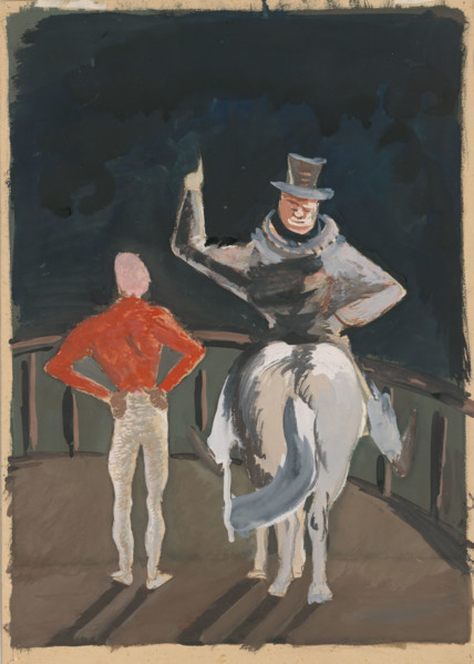 Circus motif, 1936-1937.