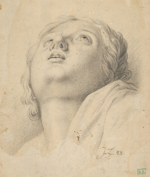 Pathetic head, 1783.