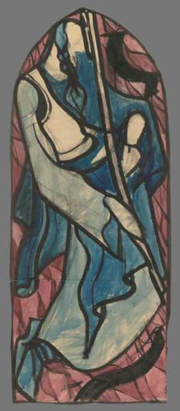 Fujara player, 1940-1944.
